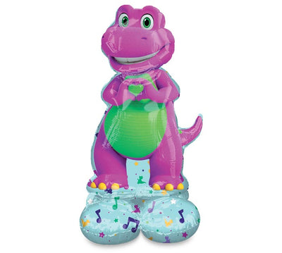 Barney Junior Airloonz Birthday Balloons AIR FILLED ONLY