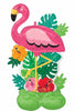 Hawaiian Luau Lets Flamingle Flamingo Airloonz Balloon AIR FILLED ONLY