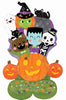 Halloween Monster Mingle Pumpkin Airloonz Balloons AIR FILLED ONLY