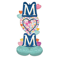 Mothers Day Mom Hearts Airloonz Balloons AIR FILLED ONLY