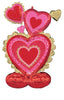 Love Valentines Day Sweetheart Hearts Airloonz Balloon AIR FILLED ONLY