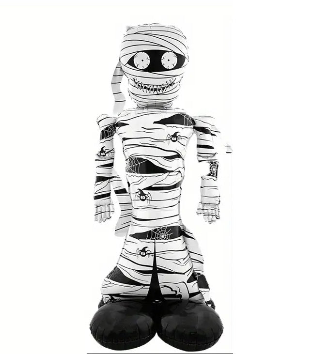 Halloween Mummy Balloons Stand Up Party Decorations