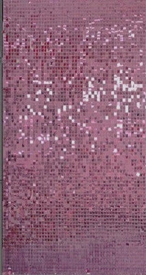 Pink Shimmer Wall with Frame Rentals