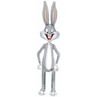 Bugs Bunny Airwalker Birthday Balloosn with Helium and Weight