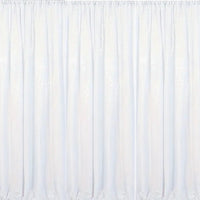 Backdrop Sequin White Curtains with Frame Rentals