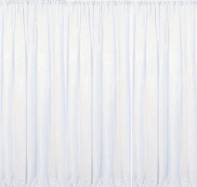 Backdrop Sequin White Curtains with Frame Rentals