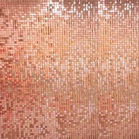 Rose Gold Shimmer Wall and Frame Rentals