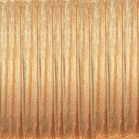 Backdrop Sequin Gold Curtains with Frame Rentals