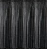 Backdrop Black Sequin Curtains with Frame Rental