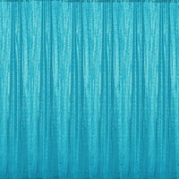 Backdrop Sequin Blue Lake Curtains with Frame Rentals