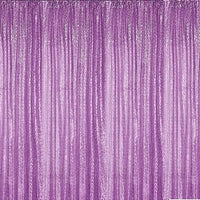 Backdrop Sequin Lavender Curtians with Frame Rentals