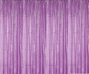 Backdrop Sequin Lavender Curtians with Frame Rentals