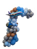 Airplane Jet Clouds World Travel Garland Balloon Arch