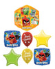 Angry Birds Birthday Movie Birthday Balloons Bouquet Helium Weight