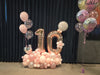 Birthday Pick An Age Rose Gold Pink Marquee Stand Up Bouquet of 4