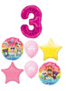 Beanie Boos Birthday Pick An Age Pink Number Balloons Bouquet