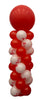 Canada Day Flag Maple Leaf Red White Balloon Column Tower
