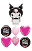 Cinnamoroll Kuromi Birthday Black Pink Balloons Bouquet  Helium Weight