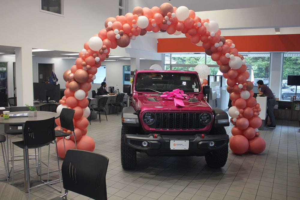 Corporate Events 25 Foot Garland Balloon Arch