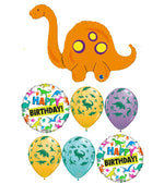 Dinosaur Brontosautus Birthday Balloon Bouquet