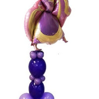 Disney Princess Rapunzel Birthday Balloons Stand Up Helium Weight