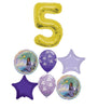 Disney Wish Birthday Gold Number Pick An Age StarS Balloon Bouquet