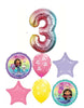 Gabbys Dollhouse Birthday Pick An Age Pastel Number Balloons Bouquet