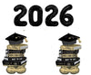 Graduation Black Numbers 2026 Congrats Grad Books Airloonz Balloons