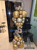 Gumball Garland Balloons Column Birthday Pick An Age Silver Numbers