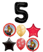 Hockey Ottawa Senators Birthday Pick Age Black Number Balloon Bouquet