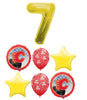 Hockey Calgary Flames Birthday Pick An Age Gold Number Balloon Bouquet