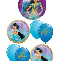 Disney Princess Jasmine Once Upon A Time Birthday Balloon Bouquet