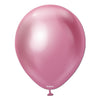 11 inch Kalisan Mirror Pink Balloons with Helium and Hi Float