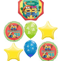 Despicable Me Us Birthday Balloon Bouquet with Helium and weight