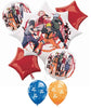 Naruto Birthday Balloon Bouquet with Helium and Weight