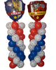 6 Foot Paw Patrol Chase Marshall Balloon Columns