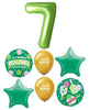 Pickleball Birthday Pick An Age Grenn Number Balloons Bouquet