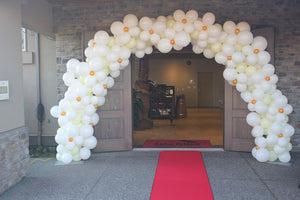 Carnival Circus Popcorn Balloon Arch