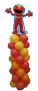 Sesame Street Elmo Birthday Balloon Column Tower