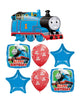 Thomas the Tank Engine Train Happy Birthday Balloon Bouquet Helium