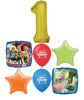 Toy Story 5 Pick An Age Gold Number Birthday Balloons Bouquet