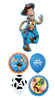 Toy Story Woody Birthday Balloons Bouquet of 5 with Helium and Weight