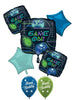 Video Game On Birthday Balloons Bouquet with Helium and Weight