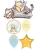 Winnie the Pooh Tigger Piglet Birthday Balloons Bouquet of 5
