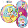 Tweety Bird Orbz Balloons with Helium