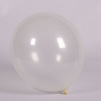 11 inch Sempertex Crystal Clear Latex Balloons with Helium Hi Float