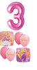 Disney Princess Rapunzel Birthday Pick Age Pink Number Balloon Bouquet