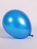 11 inch Sempertex Metallic Blue Latex Balloons with Helium Hi Float