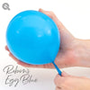 11 inch Qualatex Robin Egg Blue Latex Balloons with Helium Hi Float