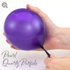 11 inch Qualatex Pearl Quartz Purple Latex Balloons Helium Hi Float